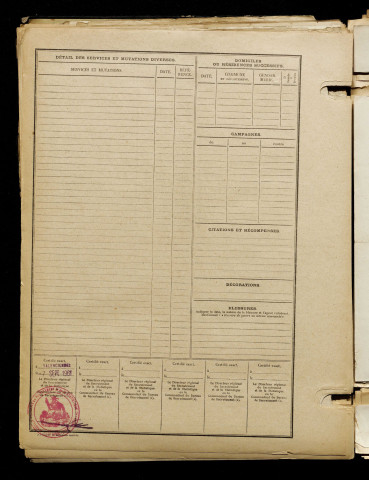 Millot, Victor Jean, né le 09 mars 1890 à Quesnoy-sur-Airaines (Somme), classe 1910, matricule n° 1098, Bureau de recrutement d'Amiens