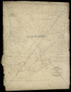 Plan du cadastre napoléonien - Hangest-en-Santerre (Hangest) : Solle de la Chaussée (La), B