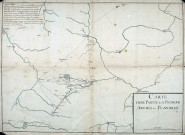Carte d'une partie de la Picardie Artois et Flandres
