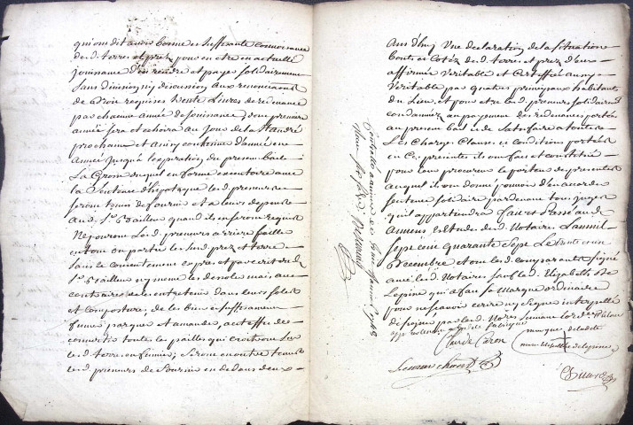 Etude de Me Antoine Picard à Amiens (étude n°26). Minutes de l'année 1747