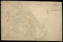 Plan du cadastre napoléonien - Harponville : Village (Le), A
