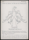 Honnecourt-sur-Escaut (Nord) : l'aigle du carnet de Villard de Honnecourt - (Reproduction interdite sans autorisation - © Claude Piette)