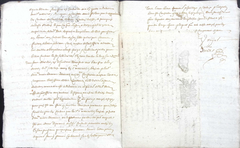 Etude de Me Jean Duval à Amiens (étude n°8). Minutes de l'année 1688