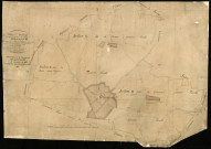 Plan du cadastre napoléonien - Ablaincourt-Pressoir (Ablaincourt) : tableau d'assemblage