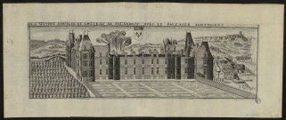 La maison royale et chasteau de Folembray avec le paizaige contingent