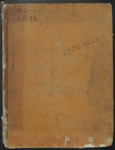 Tirage au sort (arrondissement d'Abbeville, y compris les cantons littoraux d'Ault, Rue et Saint-Valery-sur-Somme) de l'année 1812
