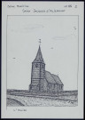 Saint-Nicolas d'Aliermont (Seine-Maritime) : l'église - (Reproduction interdite sans autorisation - © Claude Piette)