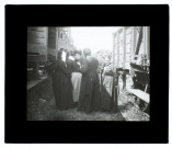 Lourdes - groupe pendant le voyage - 1908