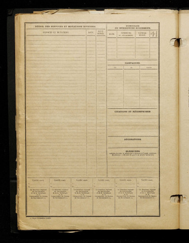 Sellier, Roger Louis Henri, né le 03 avril 1896 à Rainneville (Somme), classe 1916, matricule n° 1577, Bureau de recrutement d'Amiens