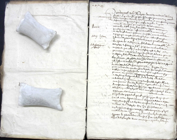 Etude de Me Antoine Ricard à Amiens (étude n°25). Minutes de l'année 1651