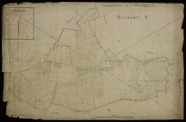 Plan du cadastre napoléonien - Beaufort-en-Santerre (Beaufort) : A