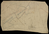 Plan du cadastre napoléonien - Ligescourt : A, B et C développées