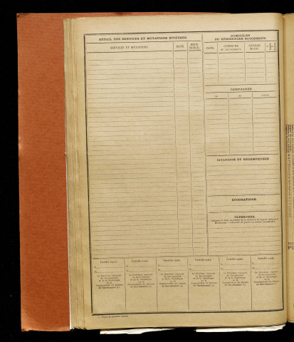 Robert, Gustave, né le 24 septembre 1897 à Airaines (Somme), classe 1917, matricule n° 59, Bureau de recrutement d'Abbeville