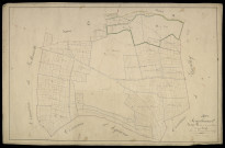 Plan du cadastre napoléonien - Hescamps (Souplicourt) : Grande Route (La), B