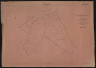 Plan du cadastre rénové - Raincheval : section ZE