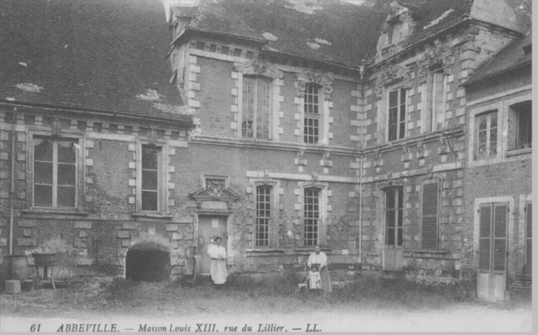 Maison Louis XIII, rue du Lillier