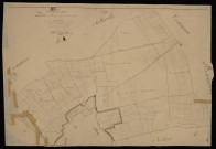 Plan du cadastre napoléonien - Quiry-le-Sec : Baillons (Les) ; Chemins d'Esclainvillers (Le), A