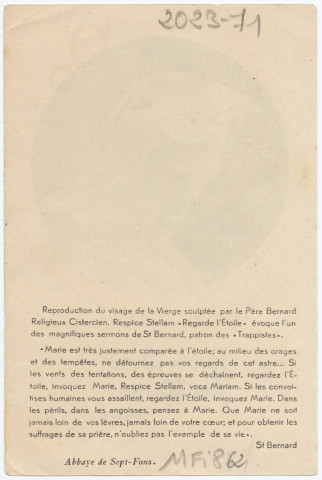 Respice Stellam Yoca Mariam !