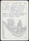 Huppy : Première Croix de Lorraine route de Rouen édifiée par Monsieur Marceau Daullé, maçon à Huppy en 1950 - (Reproduction interdite sans autorisation - © Claude Piette)