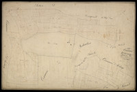 Plan du cadastre napoléonien - Aumont : Chemin des Mottes (Le), B
