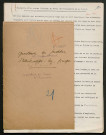 Témoignage de De Ridder, Gustave (Maréchal des logis) et correspondance avec Jacques Péricard