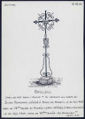 Bailleul : croix de fer dans l'église - (Reproduction interdite sans autorisation - © Claude Piette)