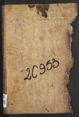 Centième denier du bureau de Conty pour la période du 27 mai 1760 au 6 juin 1763