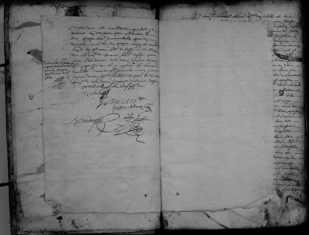 Etude de Me Nicolas Caron à Amiens (étude n°27). Minutes de l'année 1665