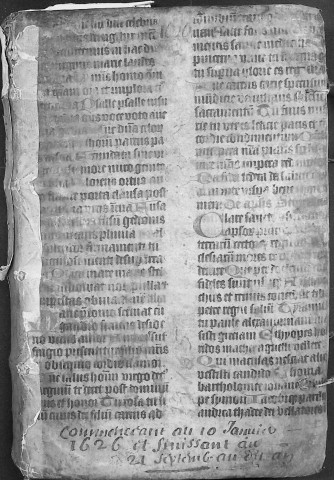 Etude de Me Noël Pezé à Amiens (étude n°13). Minutes de l'année 1626