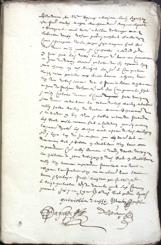 Etude de Me Philippe Depiennes à Amiens (étude n°1). Minutes de l'année 1646