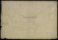 Plan du cadastre napoléonien - Bouchoir : C