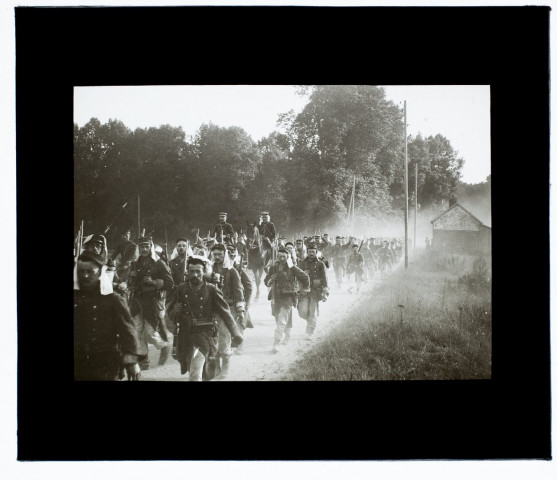 Effet de poussière à Renancourt - septembre 1911
