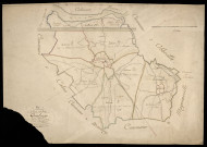 Plan du cadastre napoléonien - Cambron : tableau d'assemblage