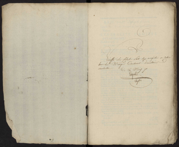 Contrôle des actes du bureau de Chaulnes pour la période du 2 août 1756 au 24 janvier 1758