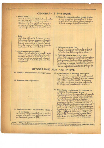 Halloy Les Pernois : notice historique et géographique sur la commune