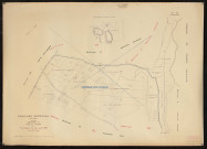 Plan du cadastre rénové - Ponches-Estruval : section D