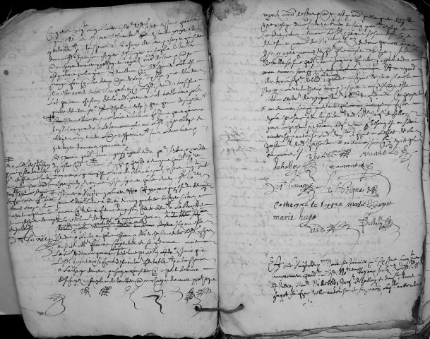 Etude de Me François Debacq à Amiens (étude n°7). Minutes de l'année 1658