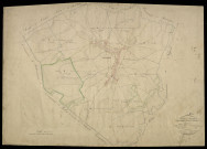Plan du cadastre napoléonien - Vignacourt : tableau d'assemblage