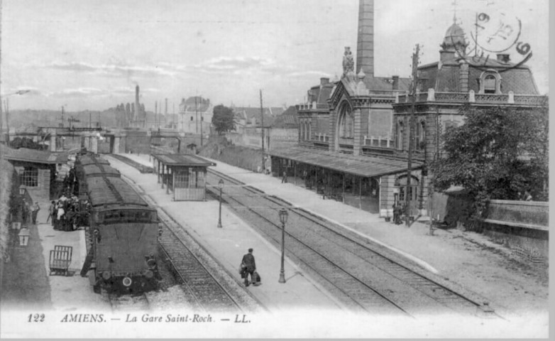 Amiens. La gare Saint-Roch