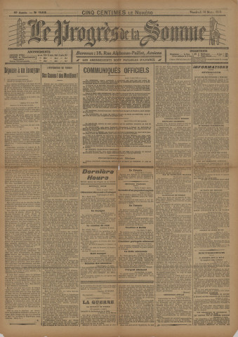 Le Progrès de la Somme n° 13816