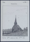 Herchies (Oise) : église XIVe, porche en bois XVIIe siècle - (Reproduction interdite sans autorisation - © Claude Piette)