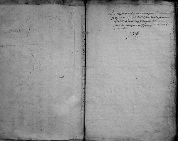 Etude de Me Noël Pezé à Amiens (étude n°13). Minutes des années 1648-1649