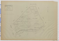 Plan du cadastre rénové - Lincheux-Hallivillers : section B1