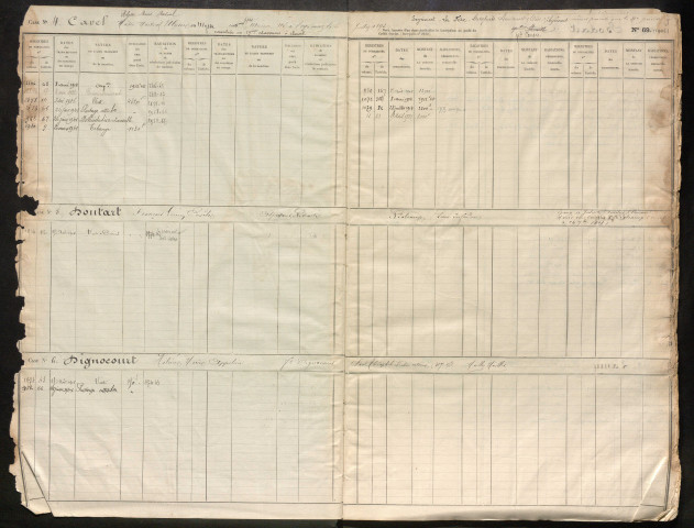Répertoire des formalités hypothécaires, du 24/08/1906 au 31/01/1907, registre n° 350 (Péronne)
