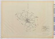 Plan du cadastre rénové - Hérissart : tableau d'assemblage (TA)
