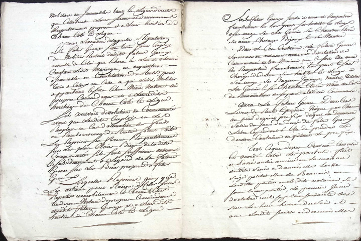 Etude de Me Nicolas Beaudelocque à Amiens (étude n°16). Minutes de l'année 1770
