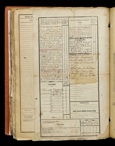 Feuilloy, Joseph Eugène Gaëtan, né le 29 septembre 1897 à Vaux-Marquenneville (Somme), classe 1917, matricule n° 178, Bureau de recrutement d'Amiens