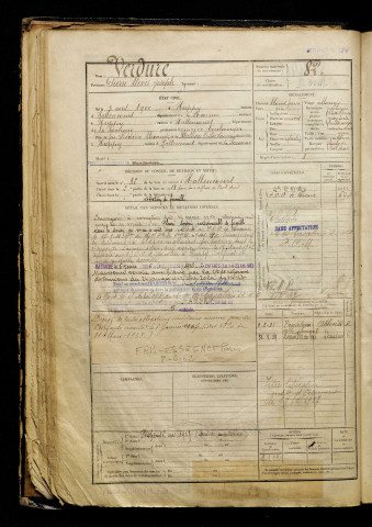Verdure, Pierre Alexis Joseph, né le 03 août 1900 à Huppy (Somme), classe 1920, matricule n° 82, Bureau de recrutement d'Abbeville