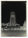 Belgique - Furnes, église sur la place - octobre 1899