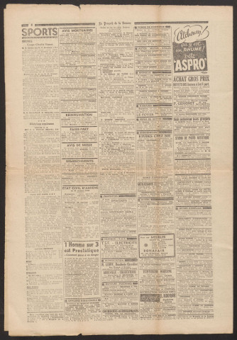 Le Progrès de la Somme, numéro 22807, 3 novembre 1942